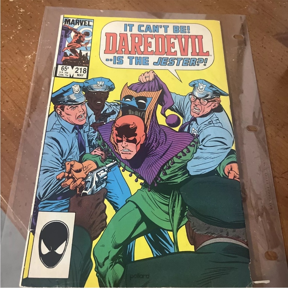 Marvel Comics 1985 Daredevil #218
